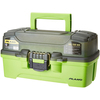Plano 1-Tray Tackle Box w/Dual Top Access - Smoke -Bright Green PLAMT6211